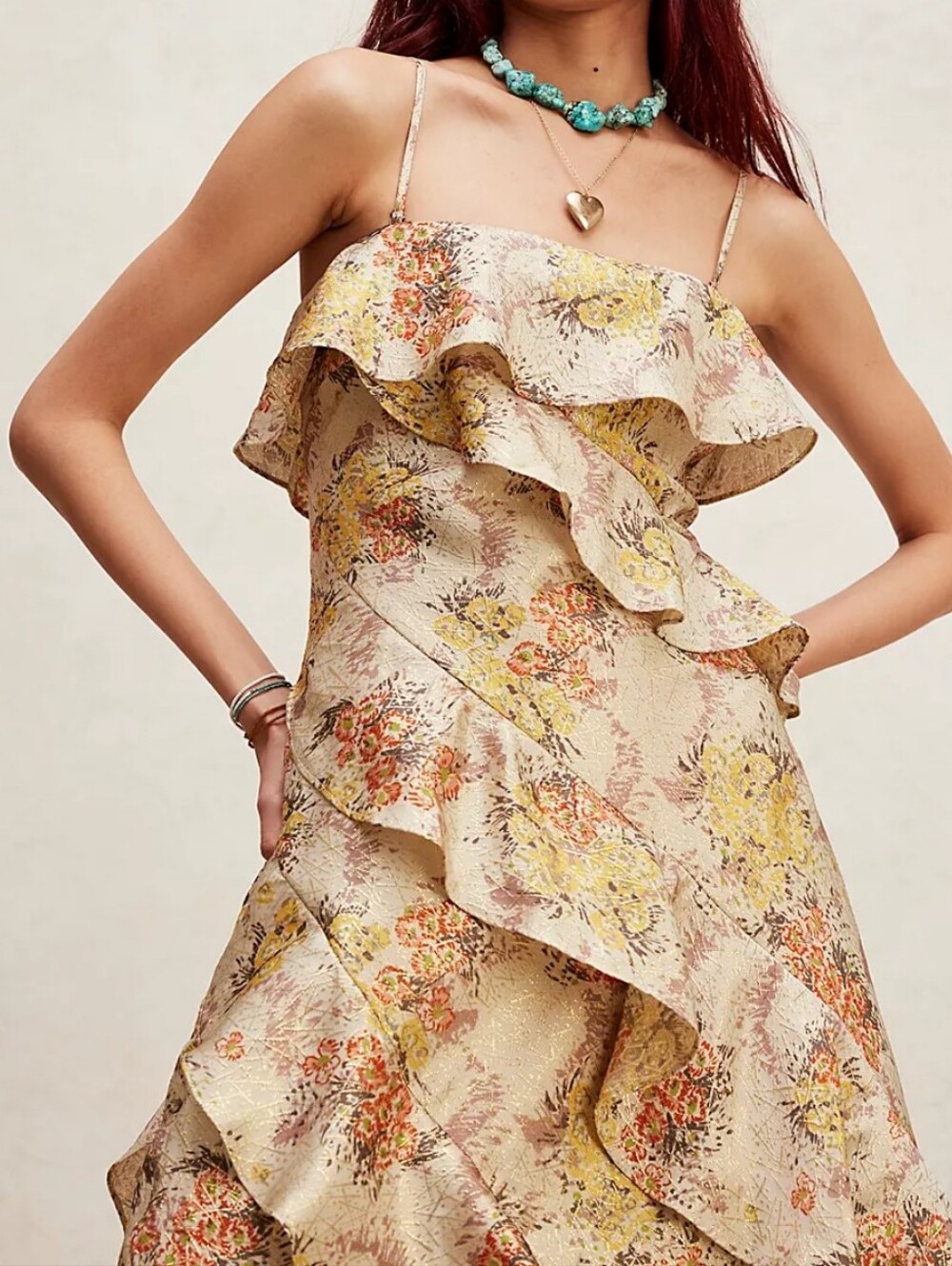 Free People Riviera Maxi Dress s4 - Picture 2 of 12